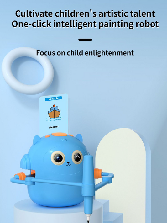 Early Education Robot Teaches Children To Draw Toys