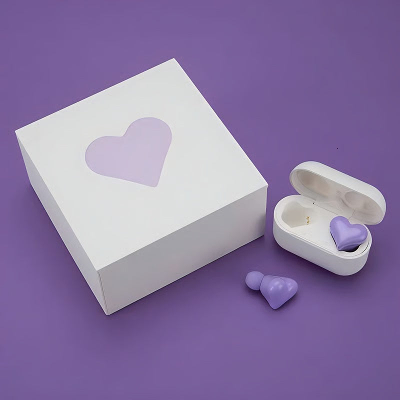 ❤️ Heart-Shaped Gaming Headset – Noise Cancelling   LED Touch Control 🎮💡