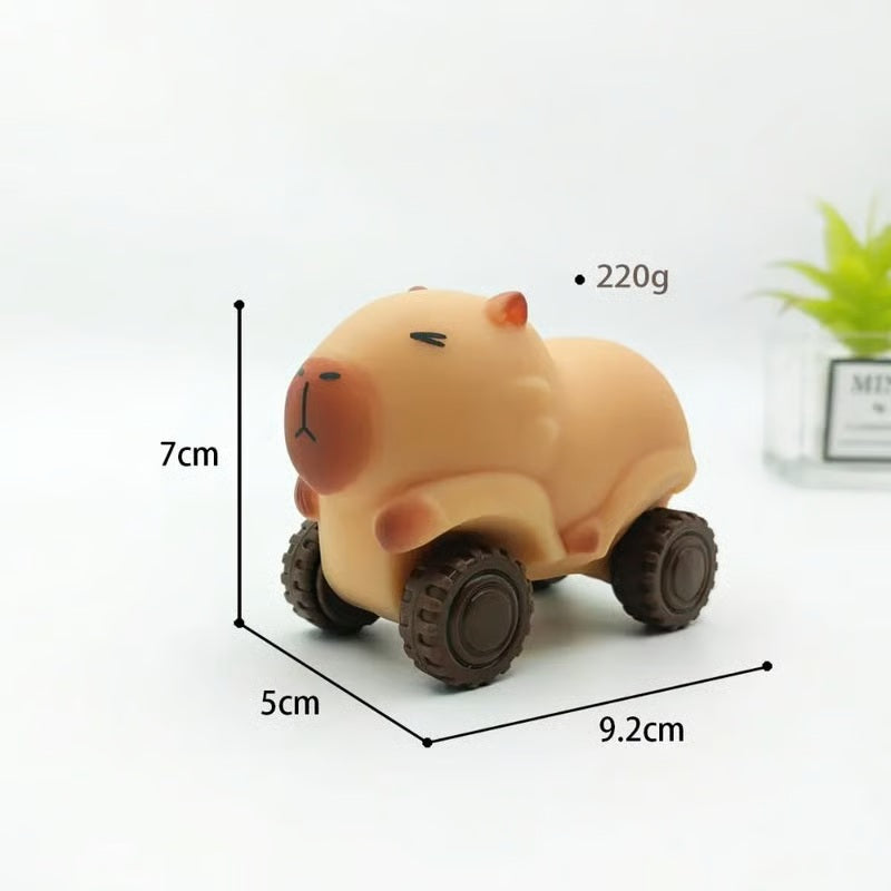 ✨Stress-Relieving Capybara Pull-Along Car