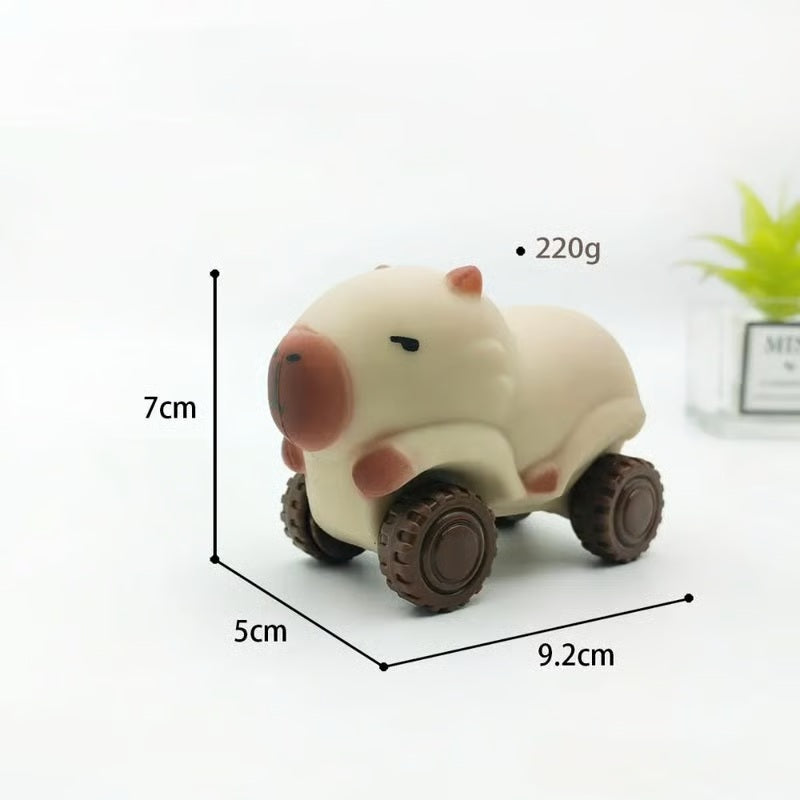 ✨Stress-Relieving Capybara Pull-Along Car