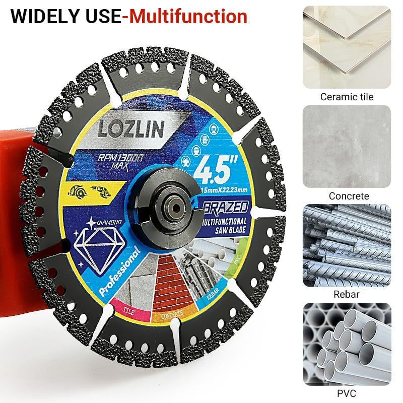 Pro-Grade Multi-Material Cutting Blades for Angle Grinders
