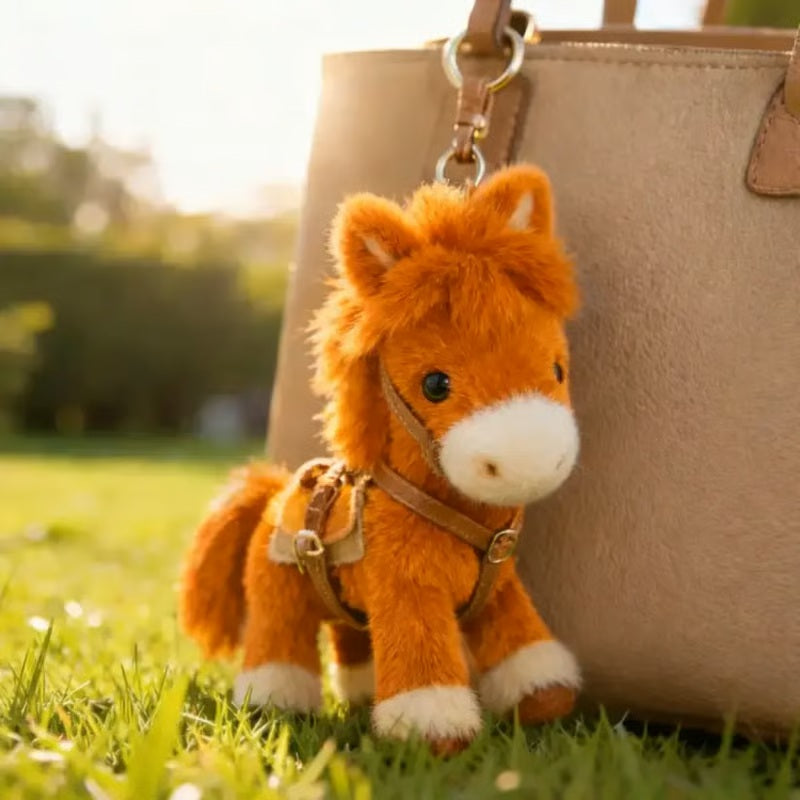🐎Ponytata Plush Pony Bag Charm And Keychain🎨