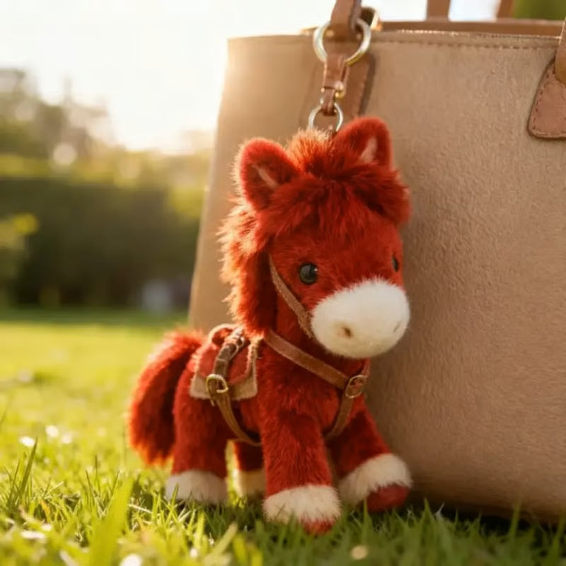 🐎Ponytata Plush Pony Bag Charm And Keychain🎨
