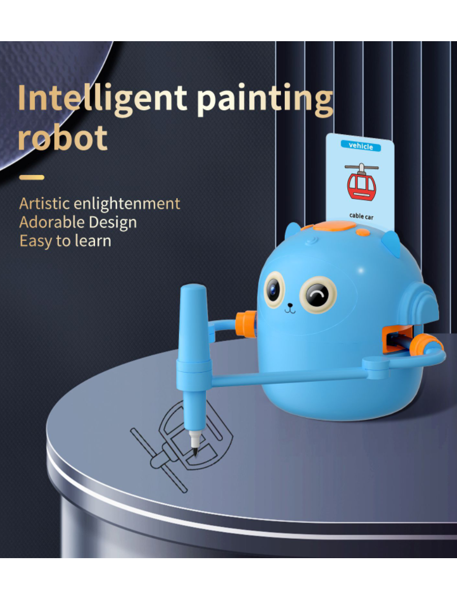Early Education Robot Teaches Children To Draw Toys